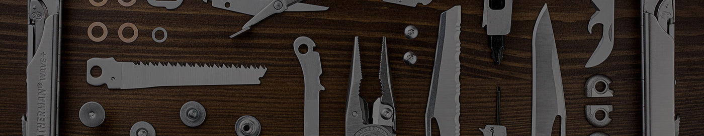 Translation missing: en.parts and pieces of a Leatherman multi-tool