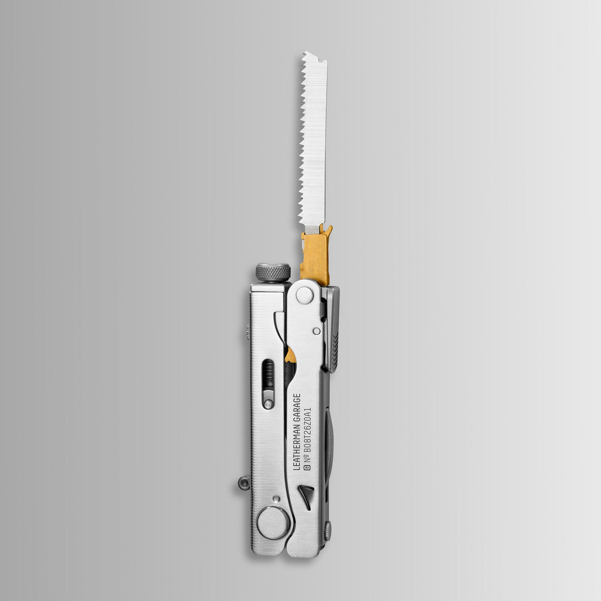 Translation missing: en.Stainless steel Batch #008: Captain's Crunch multitool with extended serrated saw blade
