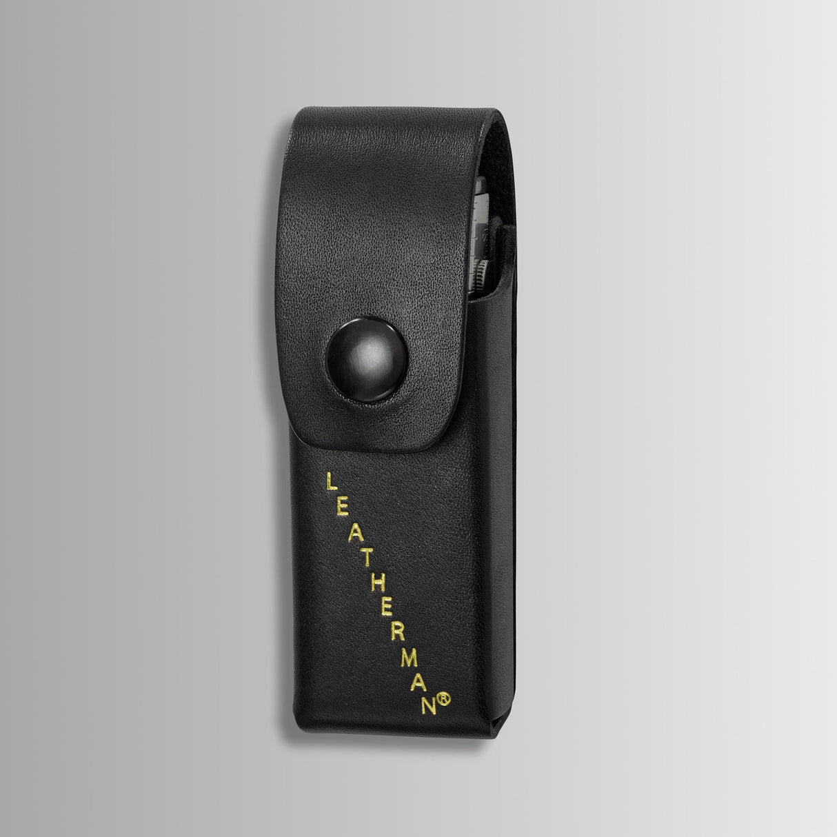 Translation missing: en.Stainless steel Batch #008: Captain's Crunch multitool in a black Leatherman-branded sheath