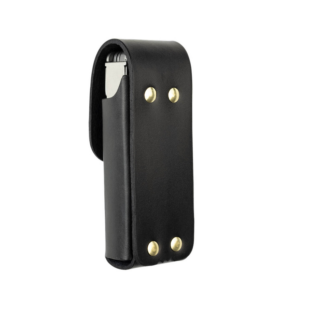 Translation missing: en.Leather Box Sheath Black Back