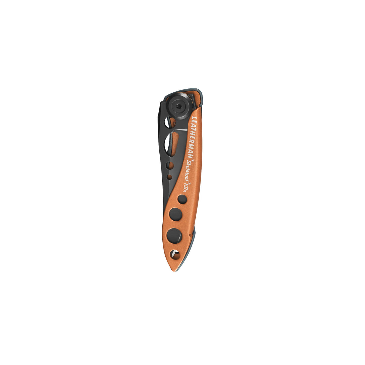 Translation missing: en.Aurora Leatherman Skeletool® KBX closed, showcasing its sleek design