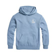 Translation missing: en.Front of the Leatherman blue classic logo pullover hoodie