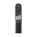Translation missing: en.Leather Box Sheath Black 4.2&quot; Open with tool inside