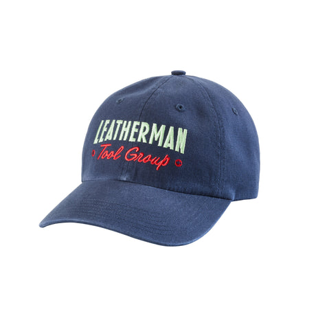 Translation missing: en.Navy Leatherman Dad Hat with a simple logo with a soft, cotton feel