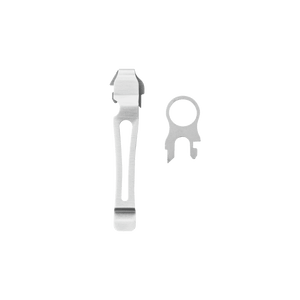 Translation missing: en.Charge+ TTi included pocket clip and lanyard ring