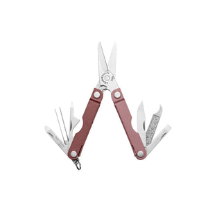 Translation missing: en.Heathered Blush Leatherman Micra® compact multi-tool with scissors, screwdrivers, and more for everyday tasks