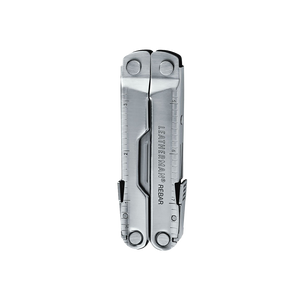 Translation missing: en.Black Leatherman Rebar® multi-tool closed showcasing its compact design for easy carry