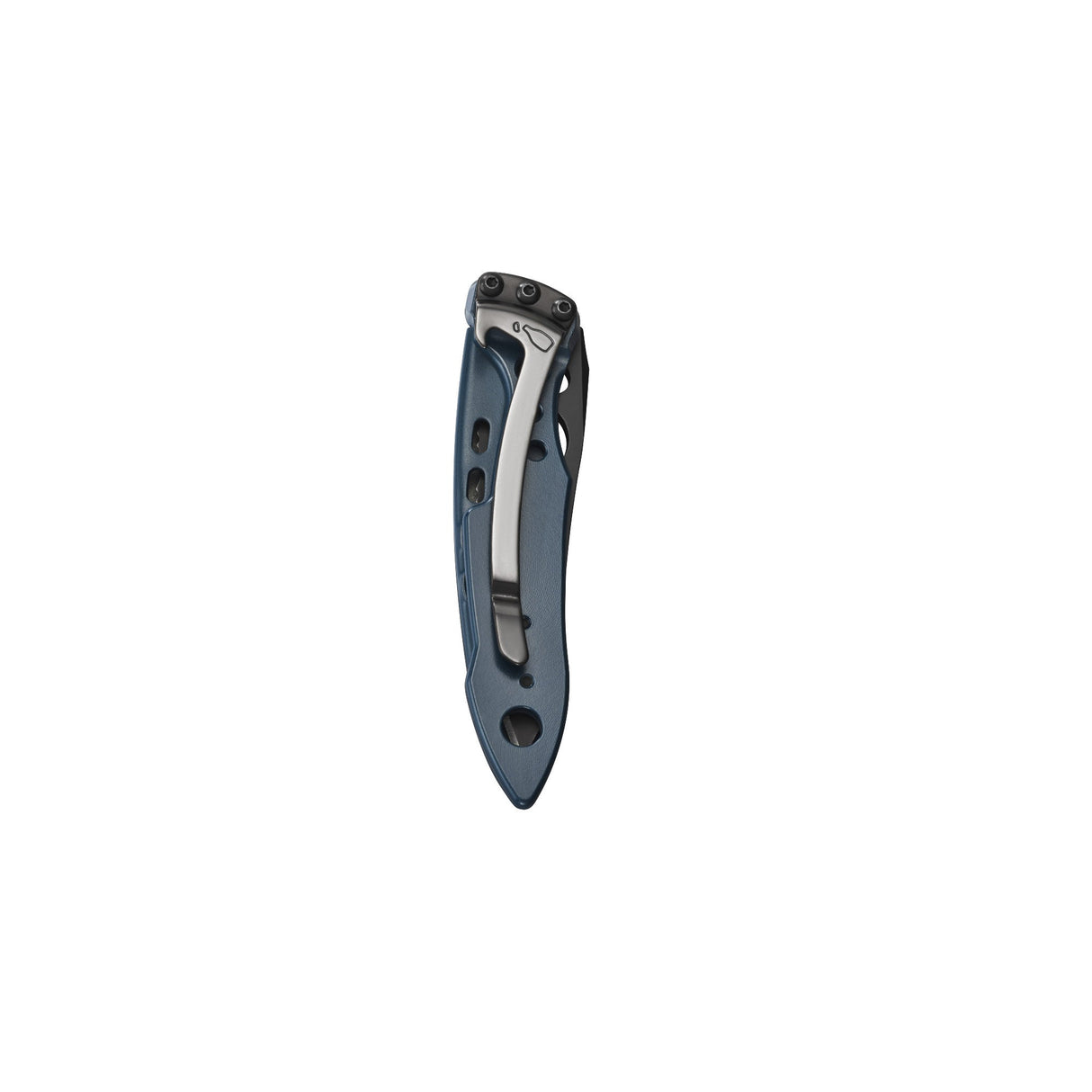 Translation missing: en.Folded Skeletool KBX Nocturnal pocket knife with curved metal clip and cutout handle